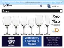 Tablet Screenshot of copasyvasos.com